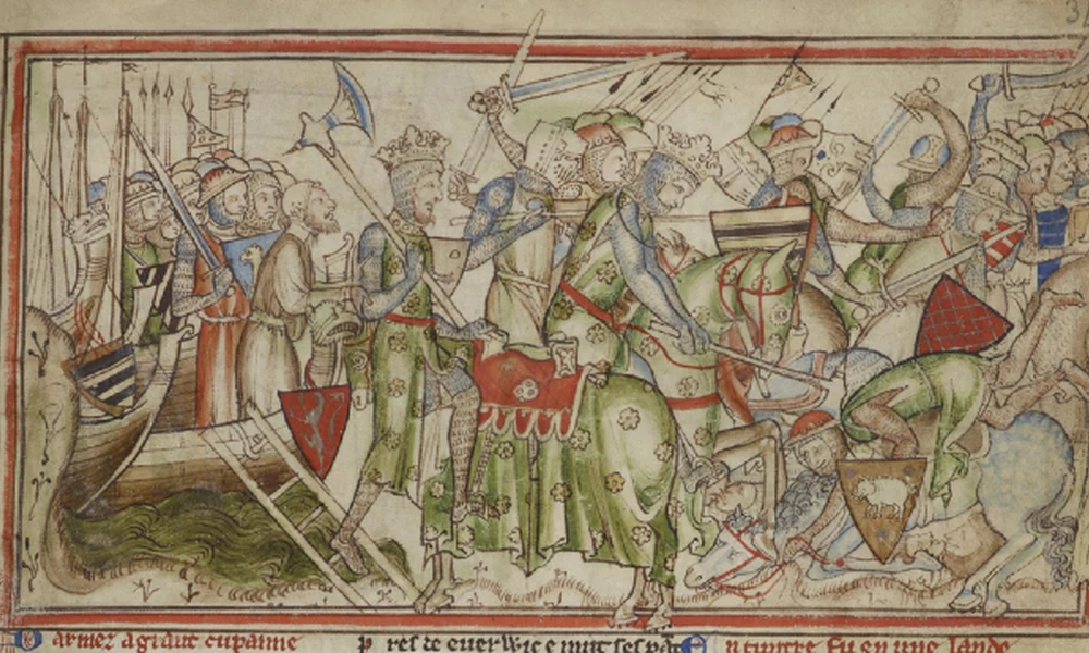 Harald partraszállása York közelében, és a northumbriai hadsereg legyőzése