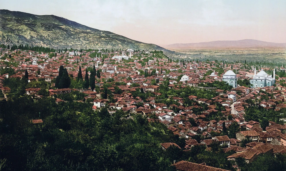 Bursa látképe 