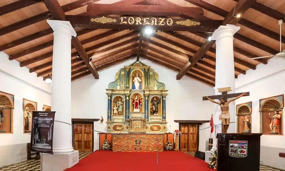 Befejeződött a paraguayi San Lorenzo Mártir-templom restaurálása