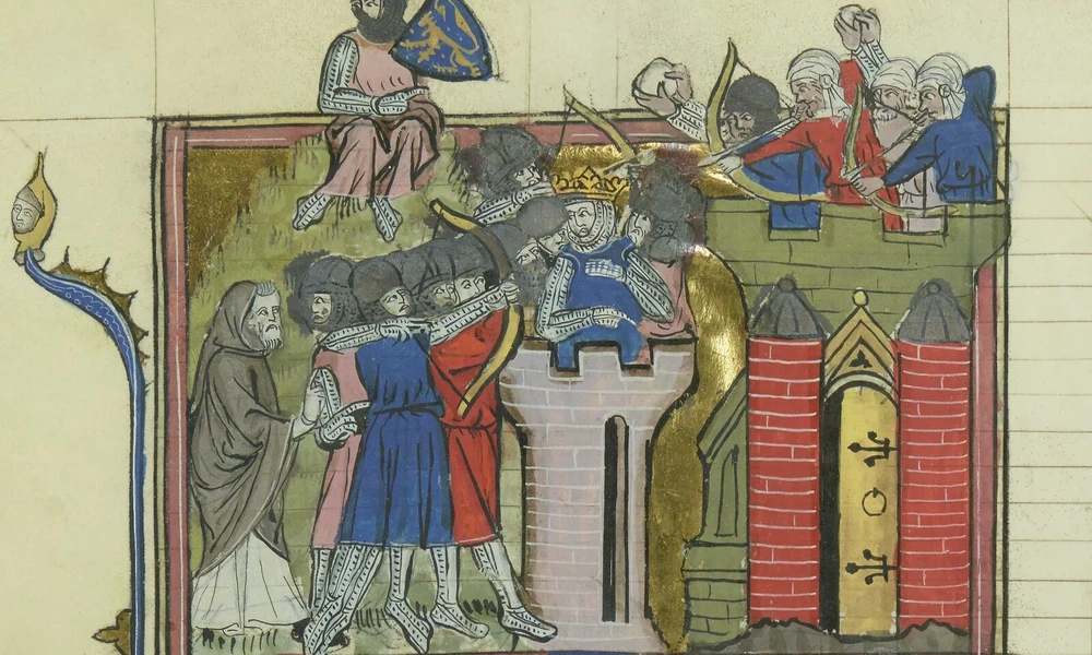 Jeruzsálem 1099-es ostroma egy késő középkori ábrázoláson