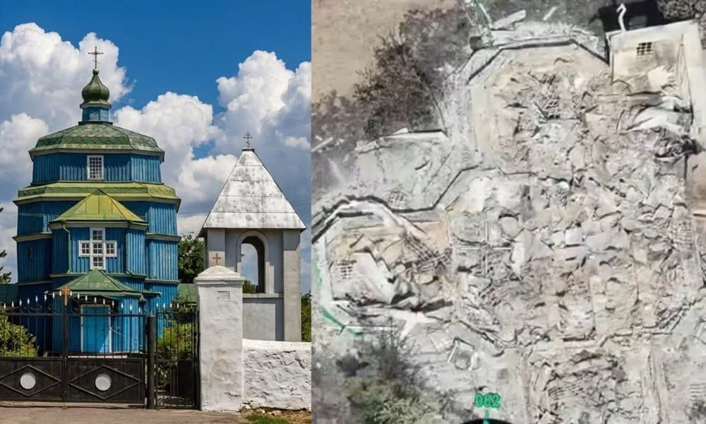 Megsemmisült Ukrajna utolsó tizennyolcadik századi kozák fatemploma