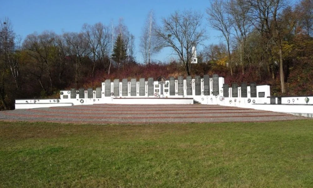 A szolyvai emlékpark. Fotó: karpatalja.ma