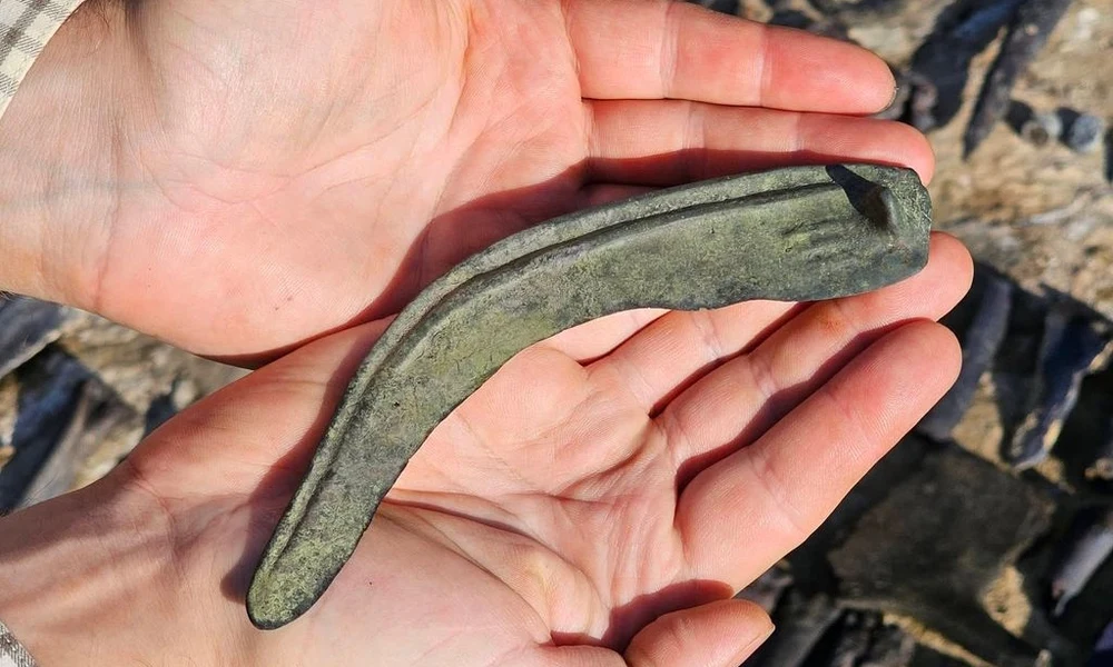 Őskori emberi maradványokat találtak a Tisza medrében