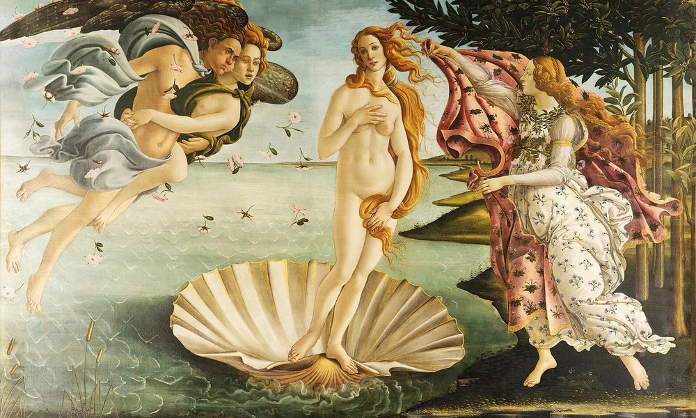 Botticelli: Aphrodité születése