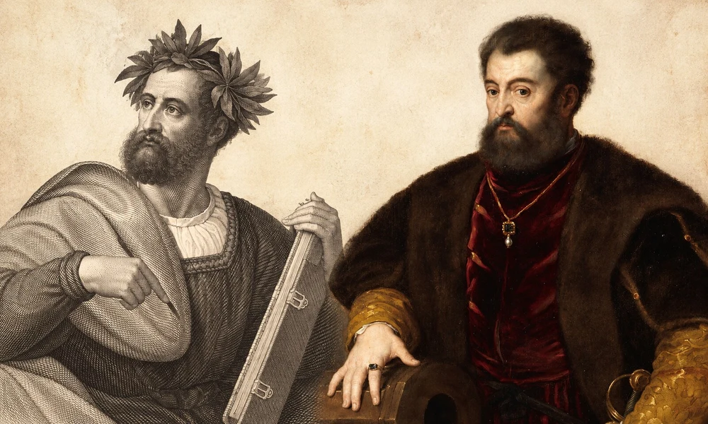 Ludovico Ariosto és I. Alfonso d’Este ferrarai herceg