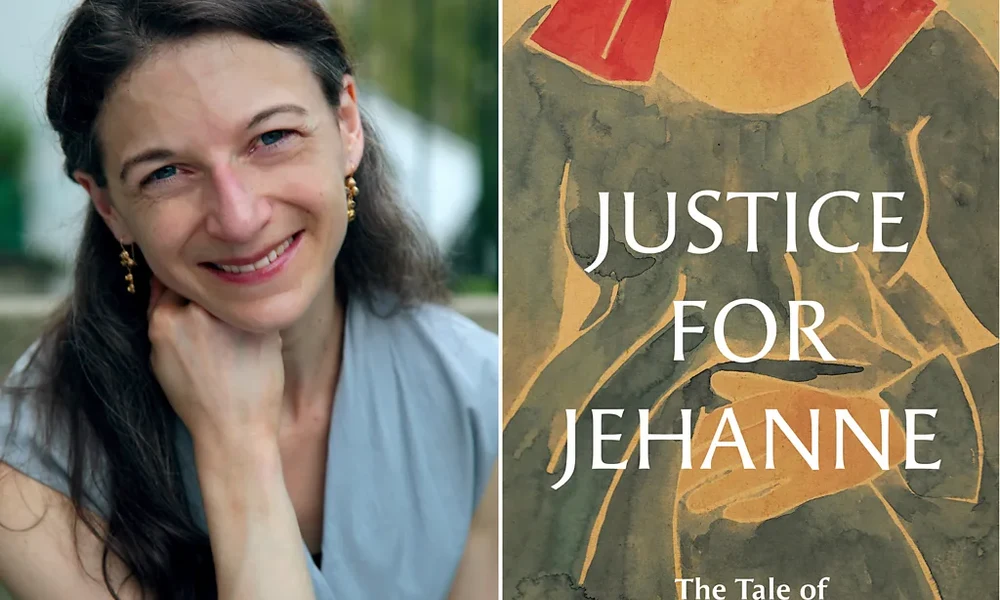 Sara McDougall történész Justice for Jehanne című könyvében egy 15. századi nő igazságért folytatott küzdelmét dolgozza fel (Forrás: Blaise Dubrocq/ Princeton University Press)