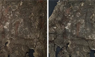 Mesterséges intelligenciával rekonstruálják az osebergi viking hajósír textíliáit