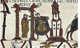 Királyi szexbotrányt ábrázolhat a Bayeux-i falikárpit rejtélyes jelenete