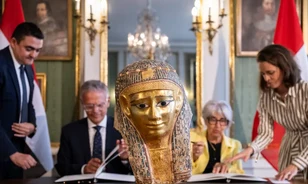 Svájc visszaszolgáltatott egy ókori egyiptomi halotti maszkot