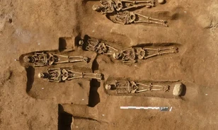 Kiterjedt középkori temetőt tártak fel Franciaországban