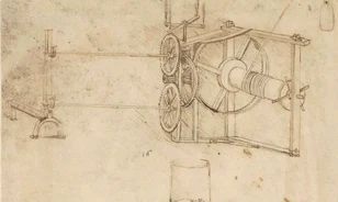 Önműködő hússütő nyársat tervezett Leonardo da Vinci Milánóban