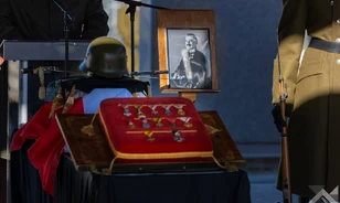 Újratemették Krause Lajos első világháborús altábornagyot Kőteleken