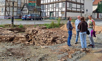 Középkori pincét tártak fel a helmarshauseni bencés kolostornál