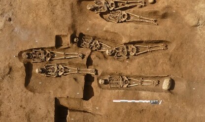 Kiterjedt középkori temetőt tártak fel Franciaországban