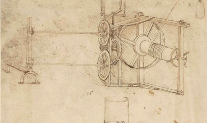Önműködő hússütő nyársat tervezett Leonardo da Vinci Milánóban