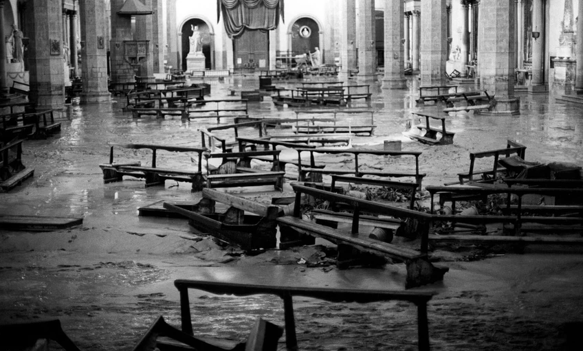 Konferencián emlékeznek az 1966-os firenzei árvíz pusztítására
