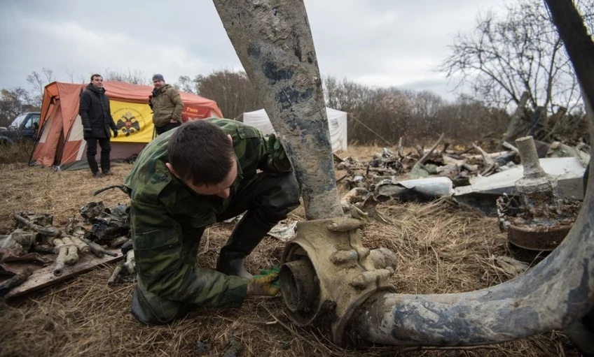 Második világháborús Pe-2 bombázót tártak fel Volgográdnál