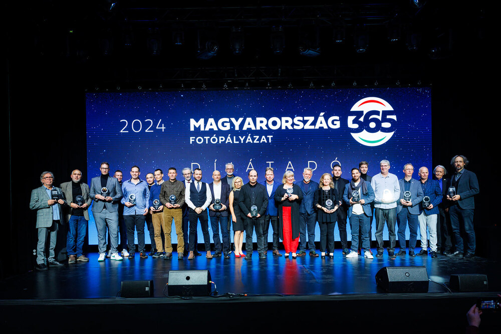 Díjátadó a Millenárison (Kép forrása: Facebook / Magyarország 365)