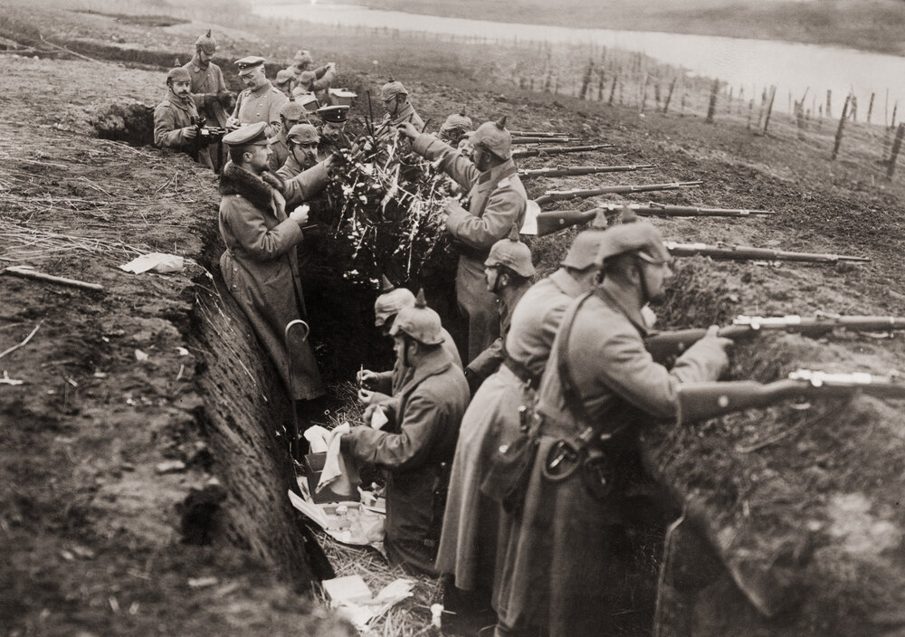 Karácsonyfa a lövészárokban (1915)