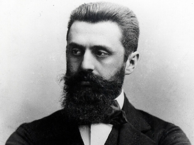 A modern cionista mozgalom atyja, Herzl Tivadar