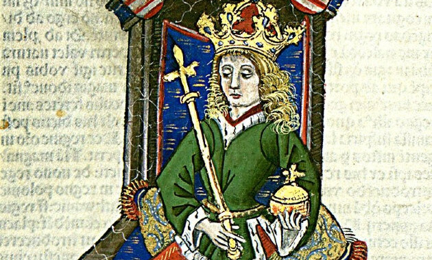 V. László krónikai ábrázolása