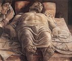Andrea Mantegna: Halott Krisztus siratása, 1480.