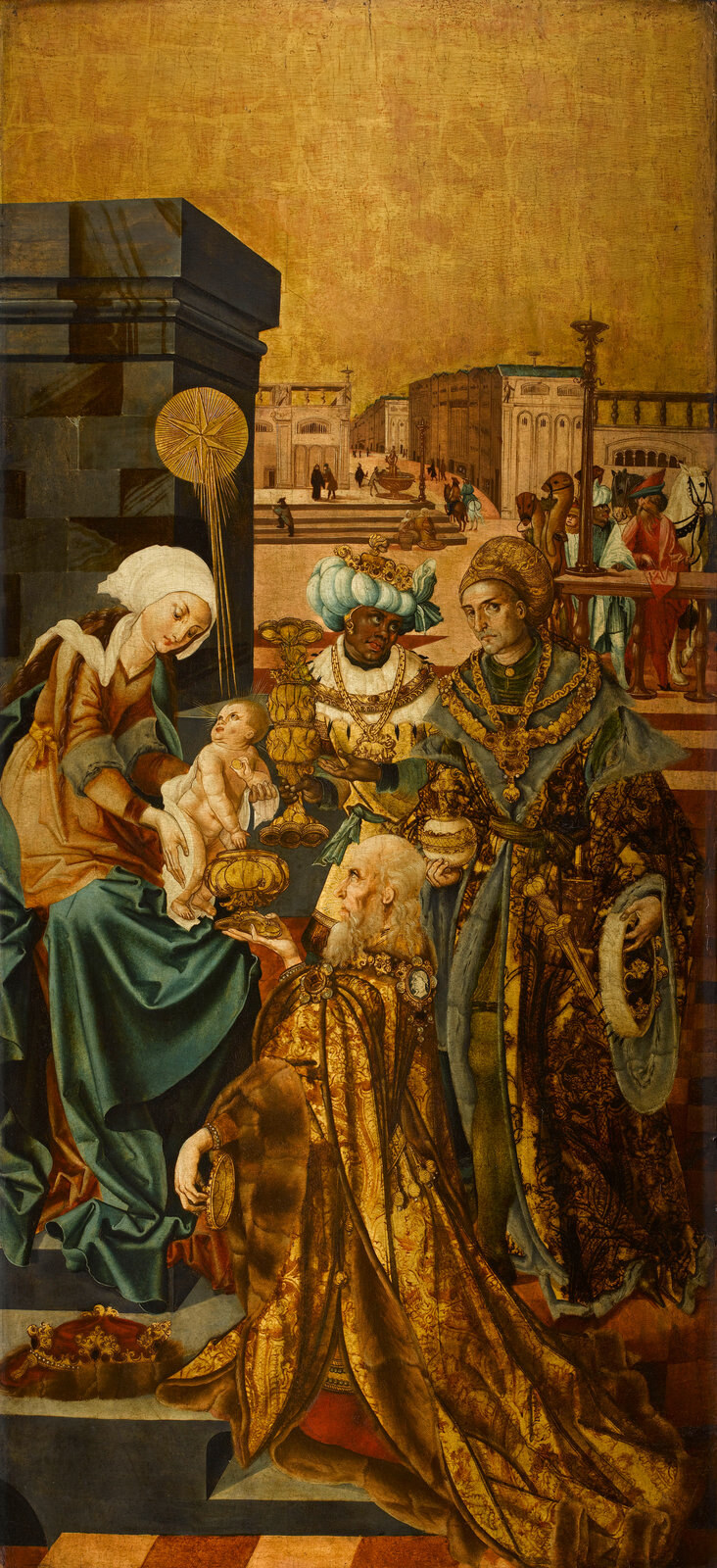Királyok imádása, 1506