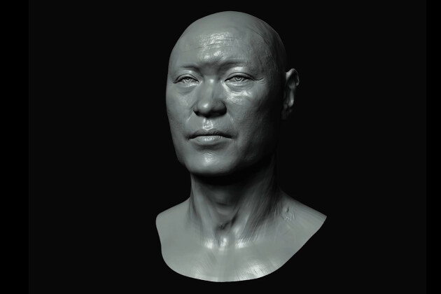 A 3D-s fej