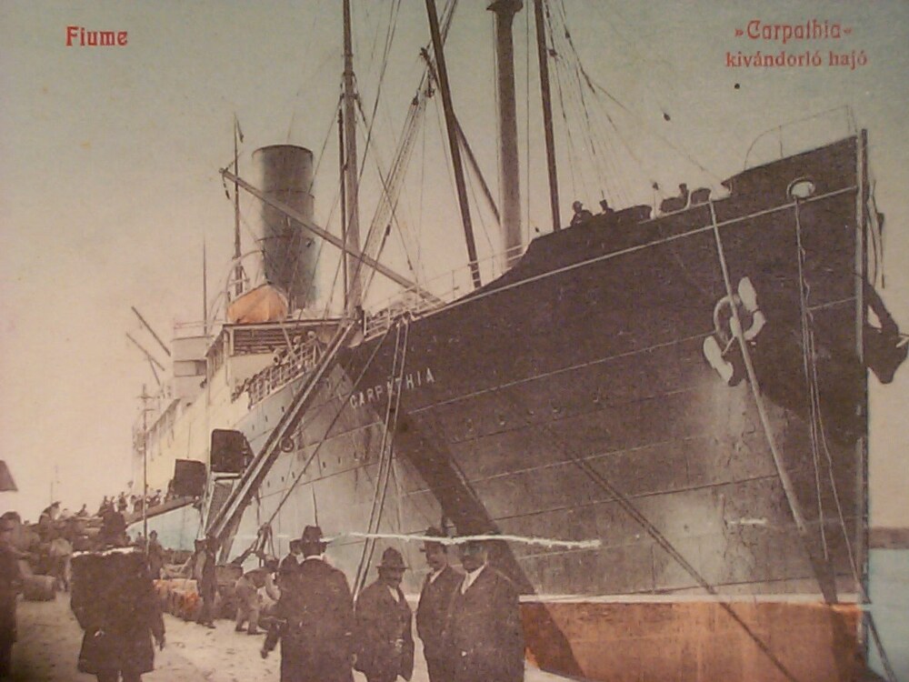 Az RMS Carpathia utasszállító gőzhajó