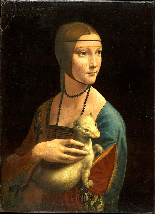 Leonardo da Vinci: Hölgy hermelinnel