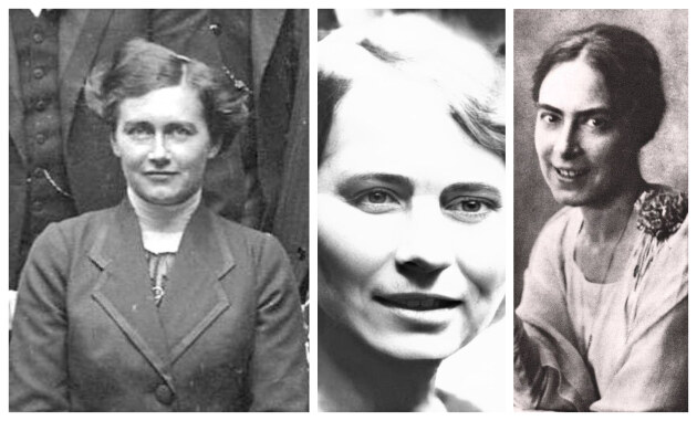 Balról jobbra: Emma, a feleség; Sabina és Toni
