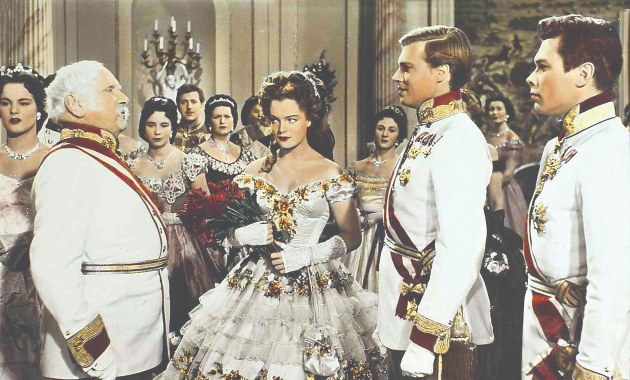 Részlet a híres Sissi című filmből (Forrás: FilmPublicityArchive / United Archives via Getty Images)