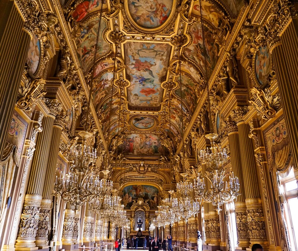A Palais Garnier egyik belső tere