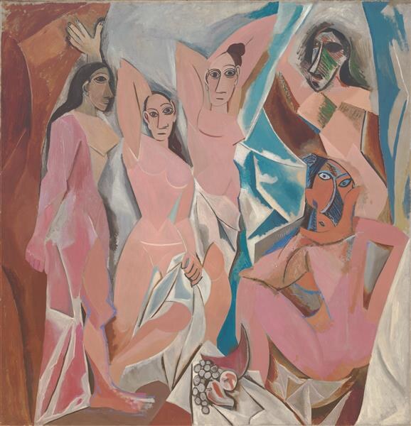 Pablo Picasso: Avignoni kisasszonyok