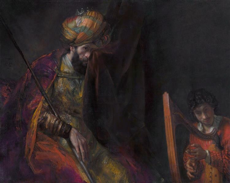 Rembrandt: Saul és Dávid