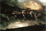 Peter Nicolai Arbo - A nagy vadászat: Asgårdsreien (1872)