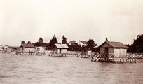 1903, Balatonföldvár, fürdőházak