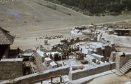 1968, az egri vár kicsinyített mása az Egri csillagok című film forgatásakor