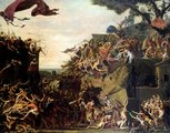 François Topino-Lebrun: Pürrhosz ostromolja Spártát (1799-1800 k.) (kép forrása: Wikimedia Commons)