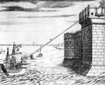 A XVIII. század közepén több kísérletet is elvégeztek, hogy bebizonyítsák, mindez lehetséges. Állítólag 45-50 méterről sikerült is tüzet gyújtaniuk, de azt viszonylag könnyen eloltották.