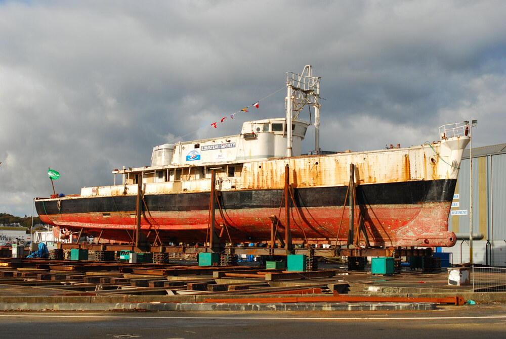 Cousteau egykori kutatóállomása, a Calypso (Wikipedia / Olivier bernard / CC BY-SA 3.0)