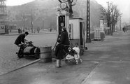 Motortankolás a Szent Gellért téren (1955)