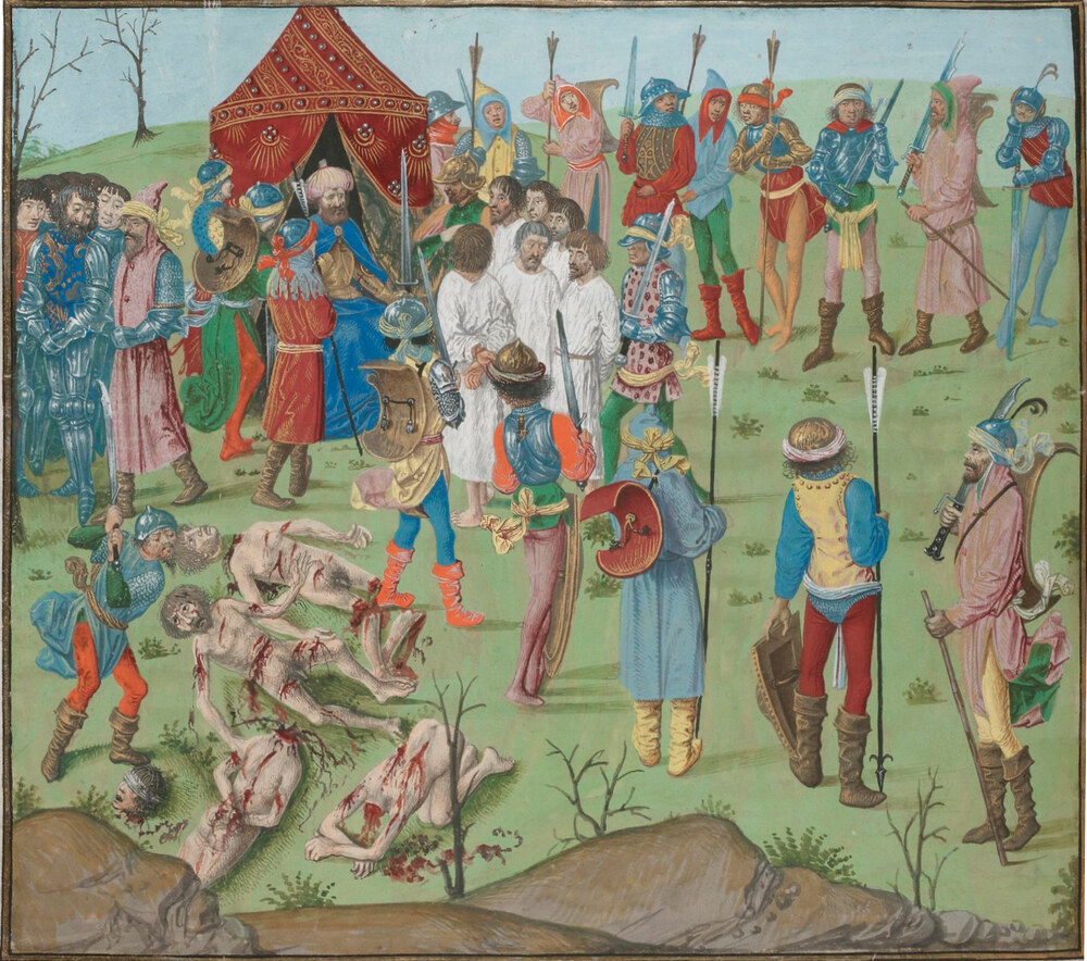 A hadifoglyok kivégzése