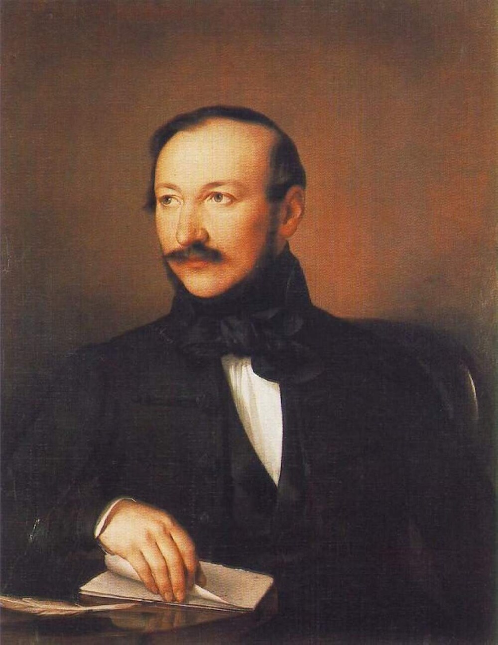 Vörösmarty Mihály Barabás Miklós 1836-os festményén