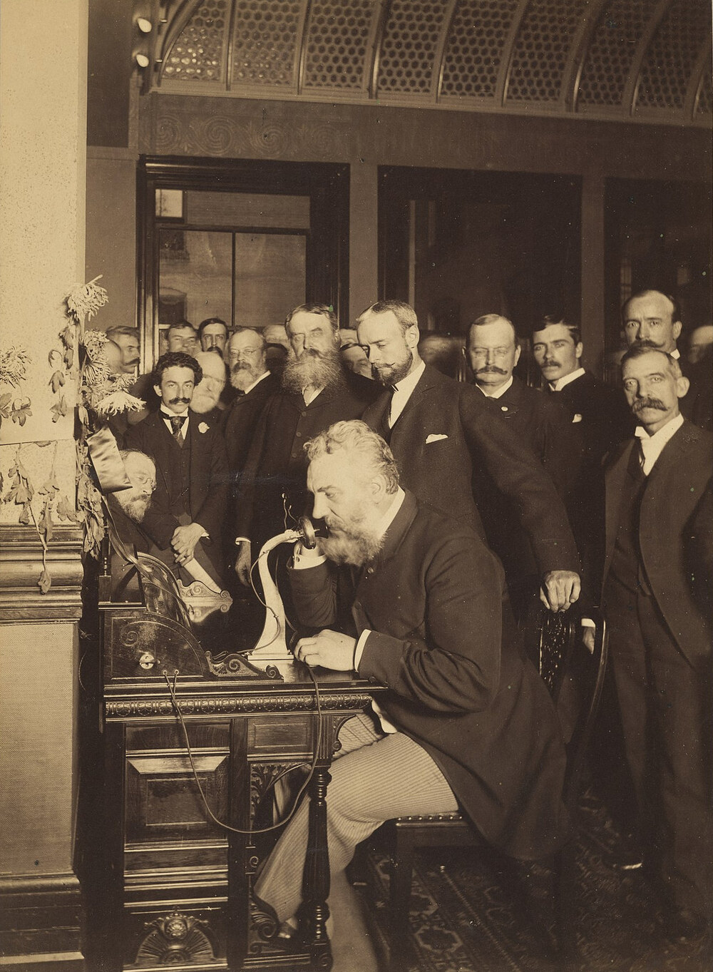 A New York és Chicago közötti telefonvonal felavatása (1892)