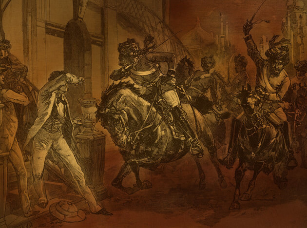 Az 1857-1858-as szipojlázadás volt India első jelentősebb függetlenségi küzdelme a brit uralom ellen. A lázadás leverése után India kormányzása a Kelet-Indiai Társaságról a brit koronára szállt.