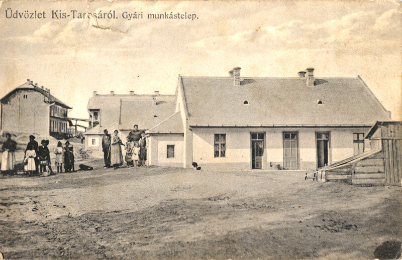 A munkástelep 1921-ben. Ennek az átalakítása során jön majd létre az internálótábor. (Kép forrása: wikipédia / A munkástelep 1921-ben / CC BY-SA 4.0)