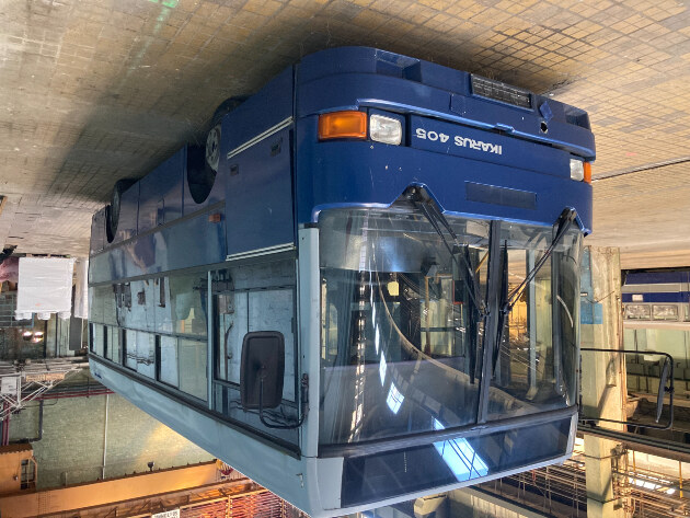 Ikarus 405-ös midibusz (Fotó: Szikora Zsombor (MMKM)